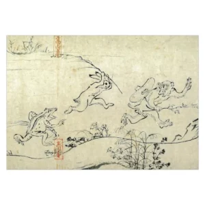 Chōju-giga by Toba Sōjō