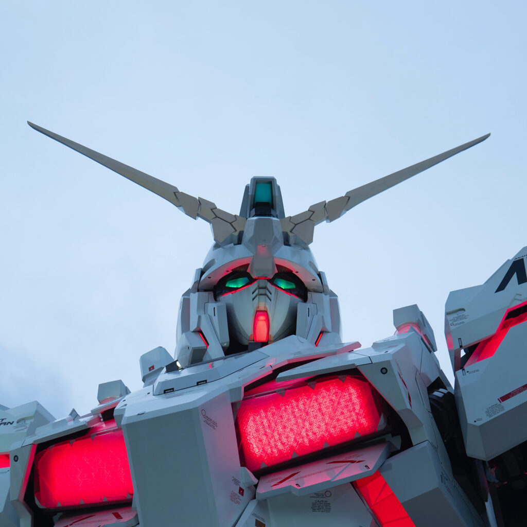 Gundam RX-0 au parc d'Odaiba