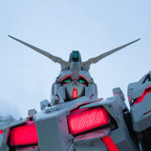 Gundam RX-0 en el parque de Odaiba