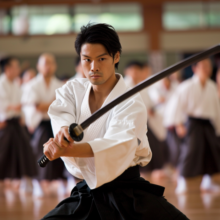 Arc Kyudo En Bambou – Arts Martiaux Japonais – Puissance 30 Lbs – Occasion