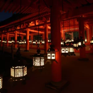 Festival delle lanterne di Kagusa Taisha a Nara
