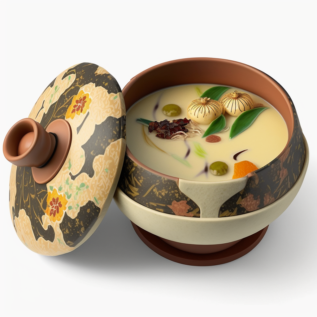chawanmushi bowl with lid