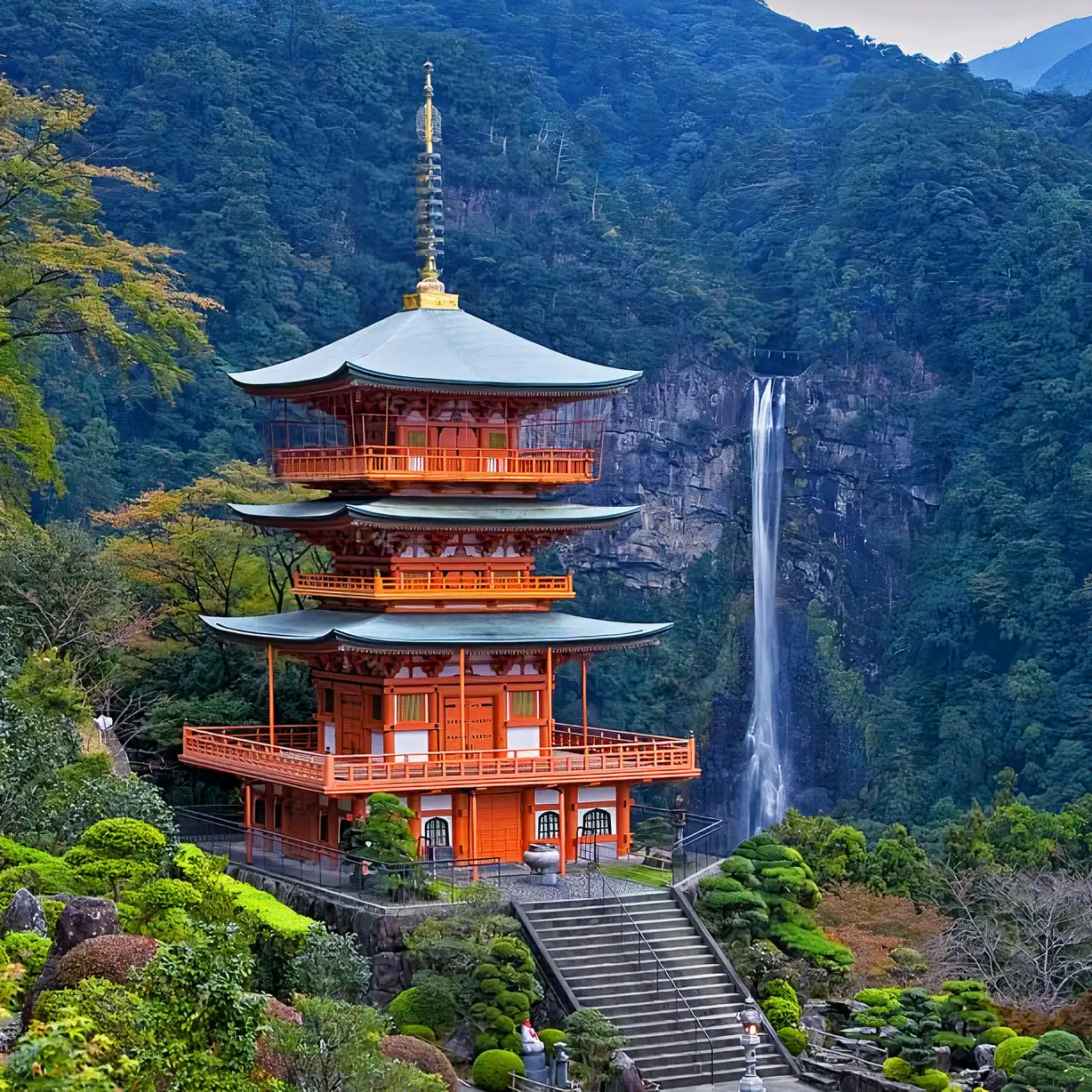 Nachi No Taki waterfall