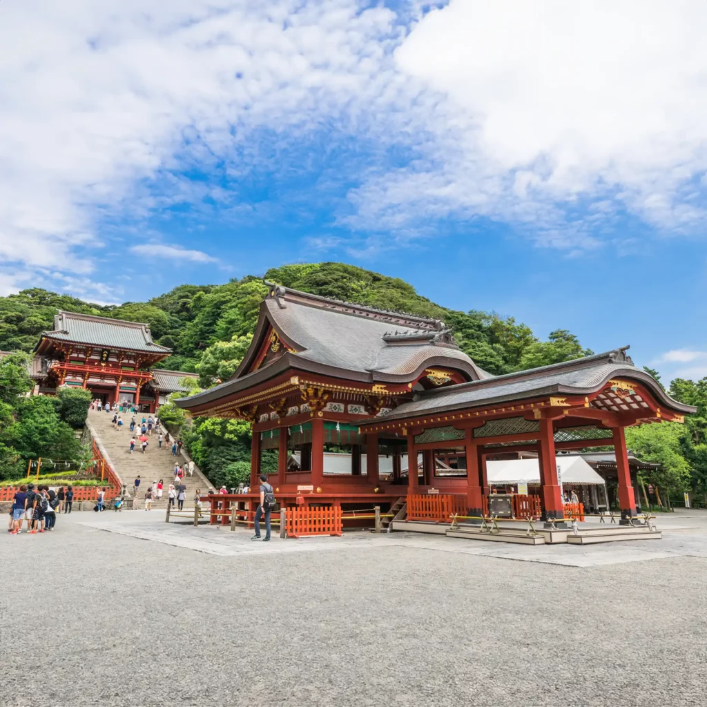 The Tsurugaoka Hachiman-gu Temple