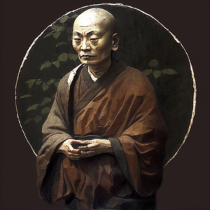 Saichō, fondateur dela secte bouddiste Tendai
