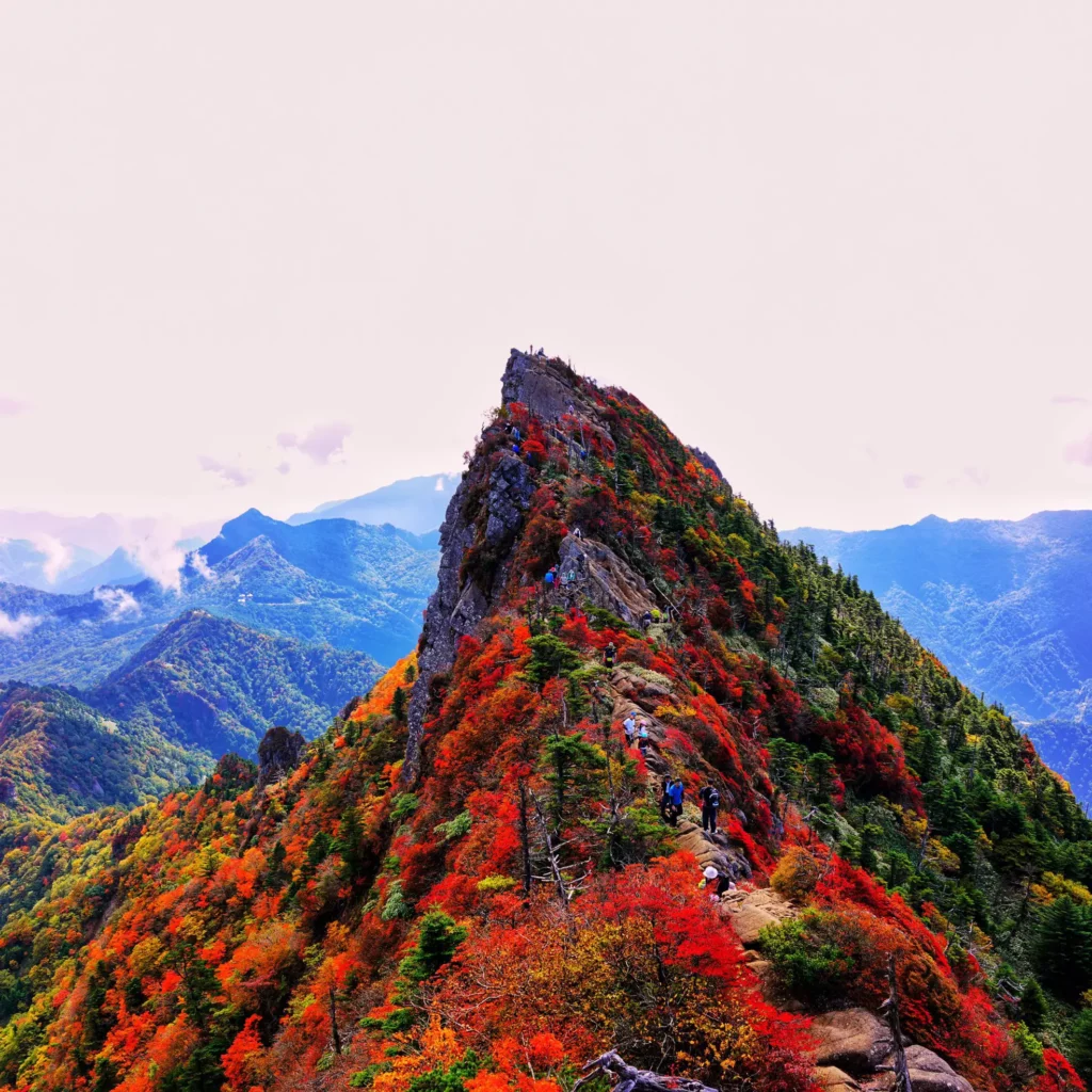 mont ishizuchi point culminant de Shikoku