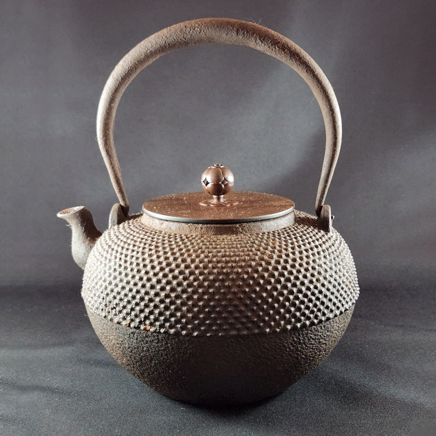 old cast iron tetsubin kettle from Japan